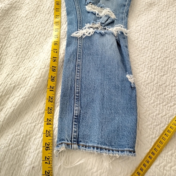 abercrombie and Fitch the mom high rise jeans Sz 27/ 4 - Picture 11 of 11